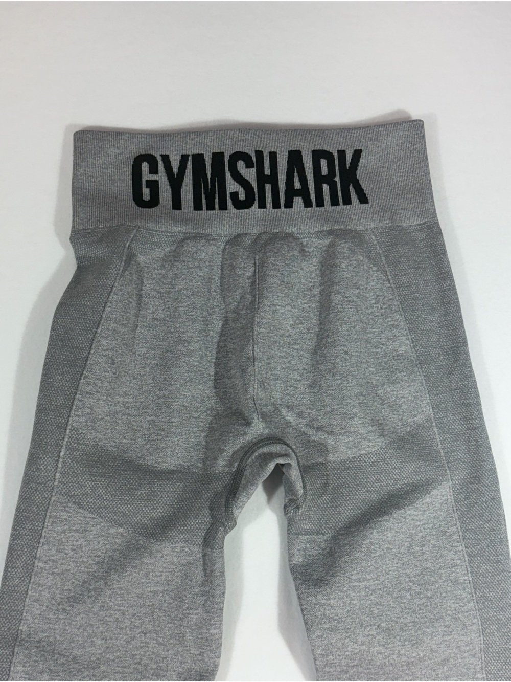 Gymshark Light Gray Seamless High-Waist Leggings